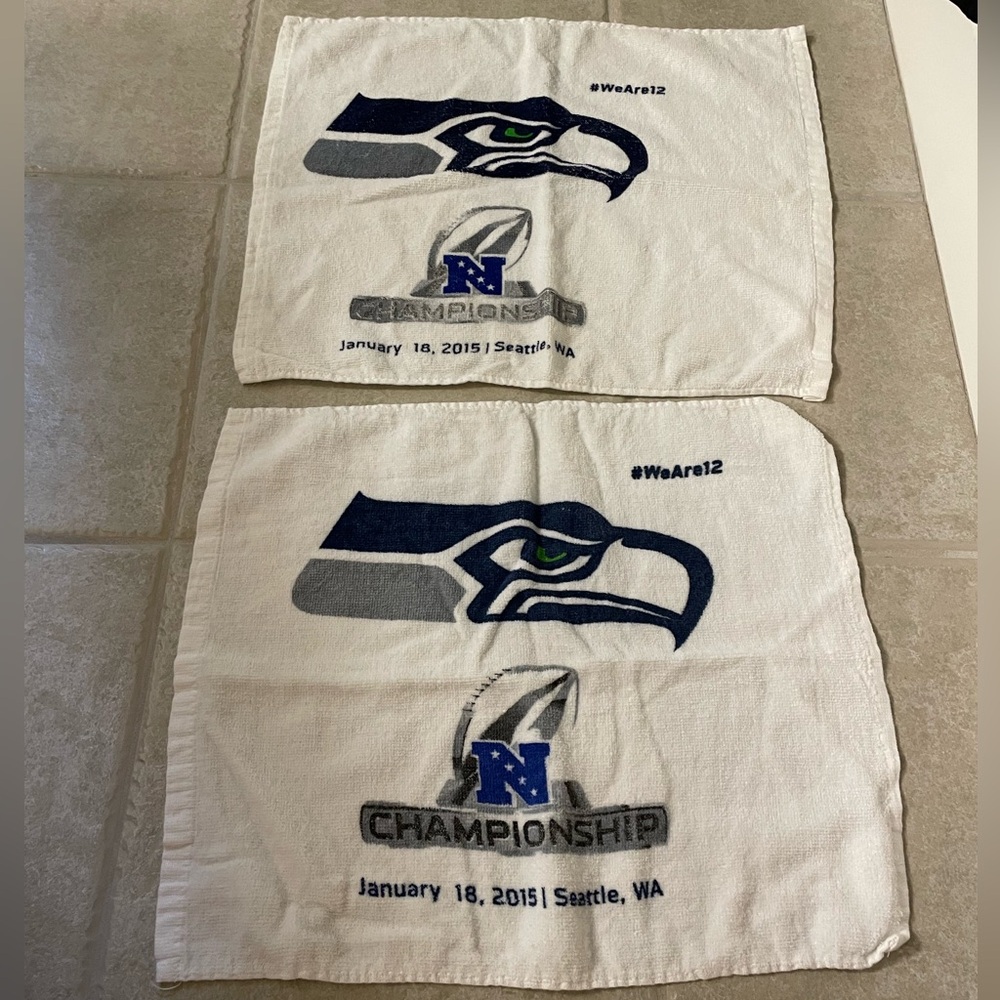Seattle Seahawks Championship and Seahawks Towels